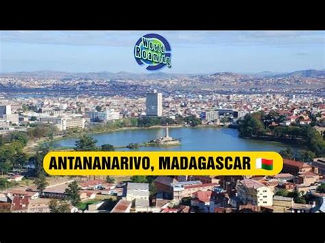 Antananarivo Madagascar Aerial Views Of The City Centre Rova