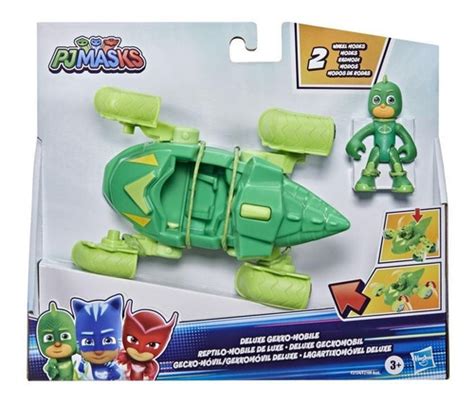 Carro Pj Masks Deluxe Gekko M Vil Cuotas Sin Inter S