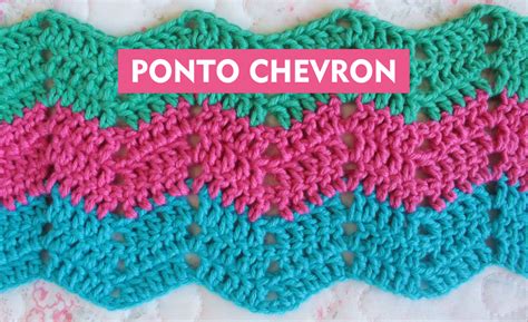 Como fazer o ponto chevron Crochê Bianca Schultz