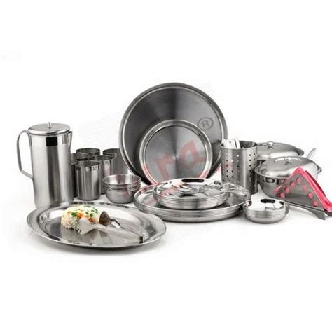 Stainless Steel Dinner Set At Rs Set In Mumbai Id