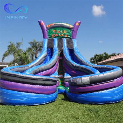 China Giant Inflatable Slide Adults Inflatable Bounce House Water Slide Outdoor Inflatable