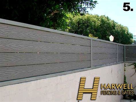 Wall Toppers And Privacy Fence — Harwell Design Fences Driveway Gates