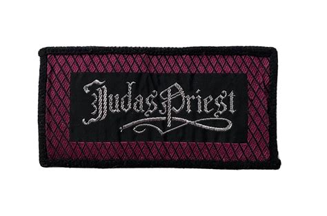 JUDAS PRIEST - OLD LOGO PATCH | cryptic patternz