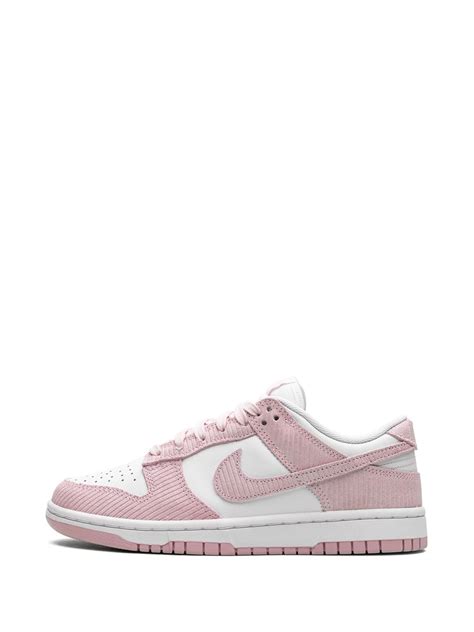 Nike Dunk Low Pink Corduroy Sneakers Pink Farfetch