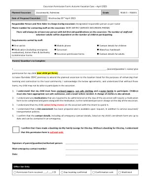 Fillable Online Gumdaless Eq Edu Parental Authorization Form For Minors