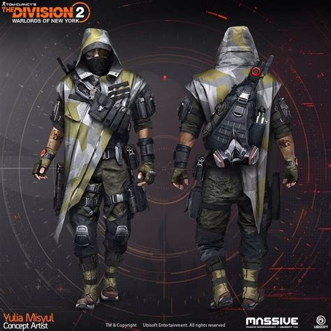 The Division 2 Javier Kajika Concept Sci Fi Character Design The