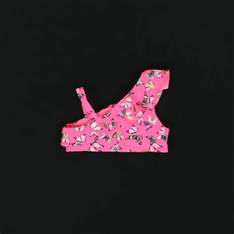 H M rózsaszín bikini felső Kislány ruházat Fürdőruhák Bikinik