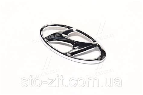 Купить Эмблема передняя решетки Hyundai Accent 11-/Solaris 10- Mobis ...