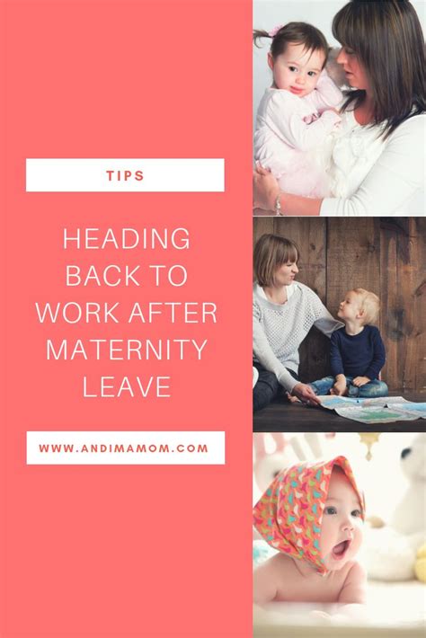 Going Back To Work After Maternity Leave 5 Things That Helped Artofit