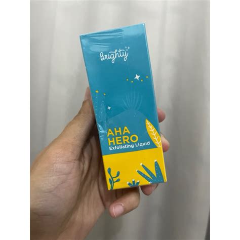 Jual Brighty Aha Hero Exfoliating Liquid Shopee Indonesia