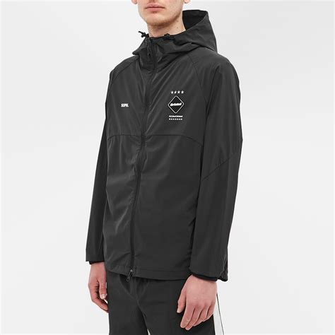 F C Real Bristol Stretch Anthem Jacket Black END KR