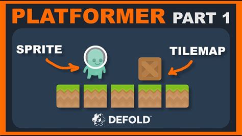 Platformer Defold Tutorial 1 Sprites Tilemaps Basic Setup Youtube