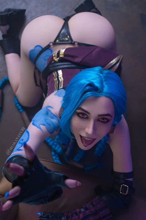 Nmmiii Lol Ero Jinx Lol Ero Lol Cosplay