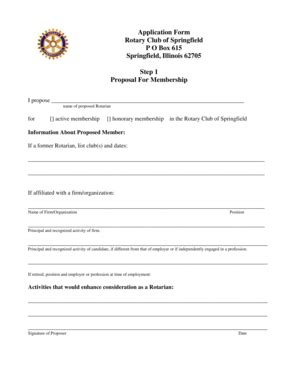 Fillable Online Clubrunner Rotary Club Of Springfield Clubrunner Fax