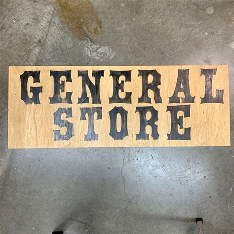 Sign – General Store | Make a Scene