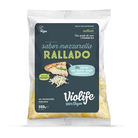 Queso Vegano Rallado Mozzarella Violife