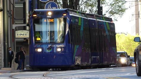 Atlanta Streetcar 2014 Siemens S70 A Line Atlanta Streetcar 1003 At