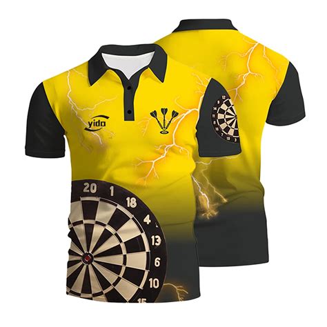 Personalised Design Your Own Dart Shirt Custom Team Button Up Dart