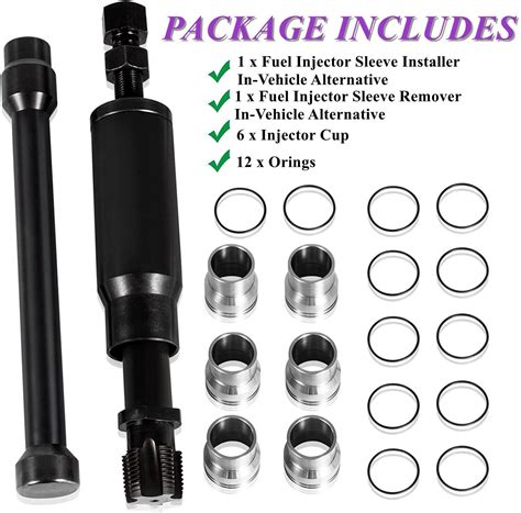 Injector Sleeve Cup Removal Installation Tool With Parts Kit For Cat