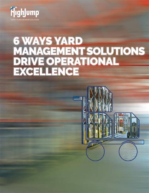 PDF 6 WAYS YARD MANAGEMENT SOLUTIONS DRIVE OPERATIONAL EXCELLENCE