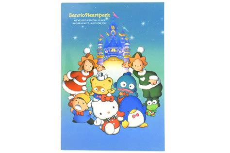 Sanrio Purolandサンリオピューロランド・notebookb5ノート・heart Parkハートパーク・1990年