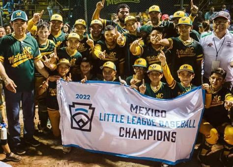 Matamoros Little League Crowned Mexico Region Champion for the 75th ...