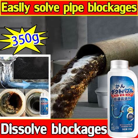 Potent Unclogging Sink Pipelines Drain Cleaner Clog Remover Deodorizer