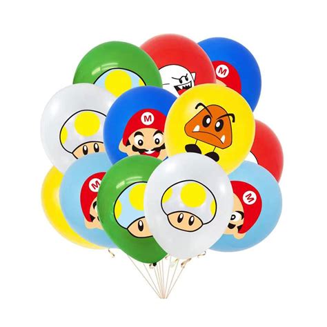 Buy Pcs Super Mario Balloons Mario Bros Balloons For Birthday Party