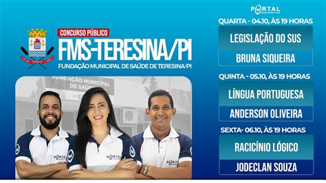 CONCURSO FMS TERESINA LÍNGUA PORTUGUESA CursosdoPortal YouTube