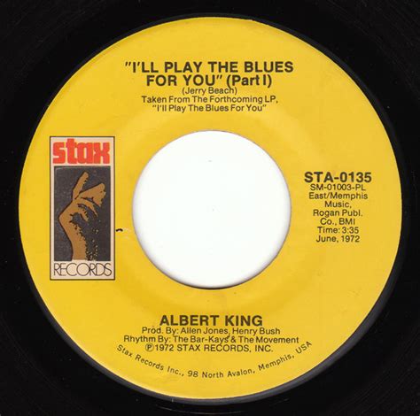 Albert King – I'll Play The Blues For You (1972, Vinyl) - Discogs