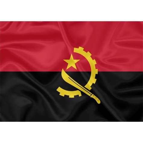 Bandeira Angola Bandeiras Online Sua Bandeira é Aqui