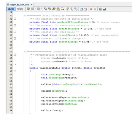 Unit 41 Programming In Java Assignment Sample