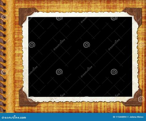 Album cover with frame stock illustration. Illustration of grubby ...