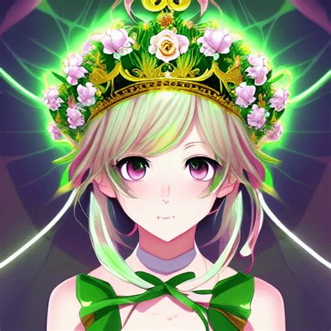 Flower Queen Honkai Impact Fantasy Art Graphic · Creative Fabrica