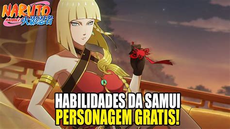 Reagindo As Habilidades Da Samui Ano Novo Chin S Personagem Gratis