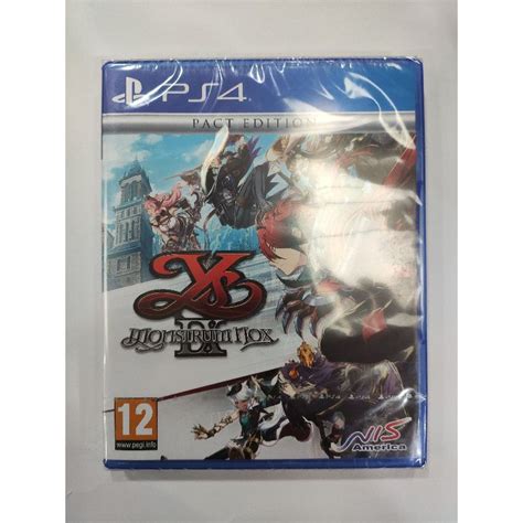 Ps4 YS Ix Monstrum Nox Pact Edition Shopee Philippines