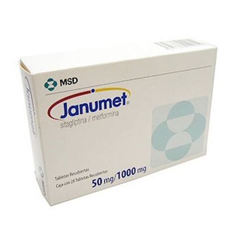 Janumet 50 Mg 1000 Mg X 28 Comprimidos Recubiertos Farmacias Ahumada