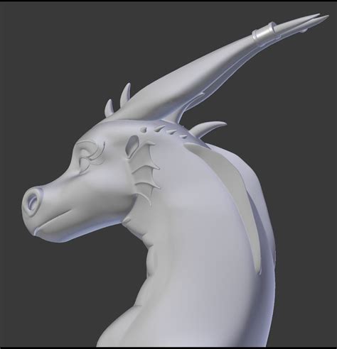 Luck Dragon 3D model rigged | CGTrader