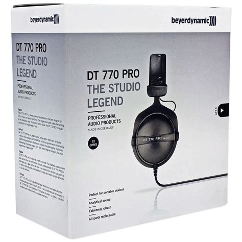 Beyerdynamic DT 770 Pro Headphones, 32 Ohm - Nearly New | Gear4music