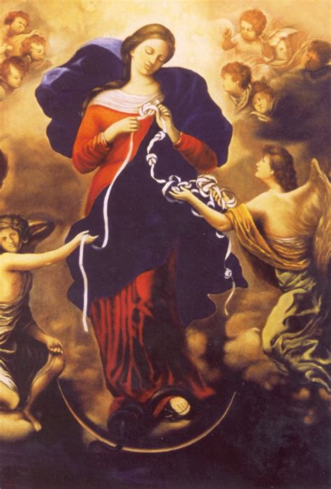 The Holy Grail Of Pope Francis Our Lady Of Lujan And Undoer Of Knots