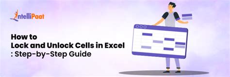 How To Lock And Unlock Cells In Excel Step By Step Guide