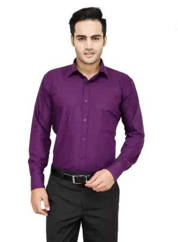 Classic Cotton Blend Solid Formal Shirts For Men At Rs 585 Tiruppur