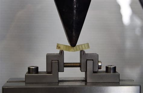 Three Point Flexural Test Performed On Cantilever In The Universal Download Scientific Diagram