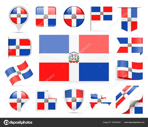 Bandera De Republica Dominicana Para Colorear