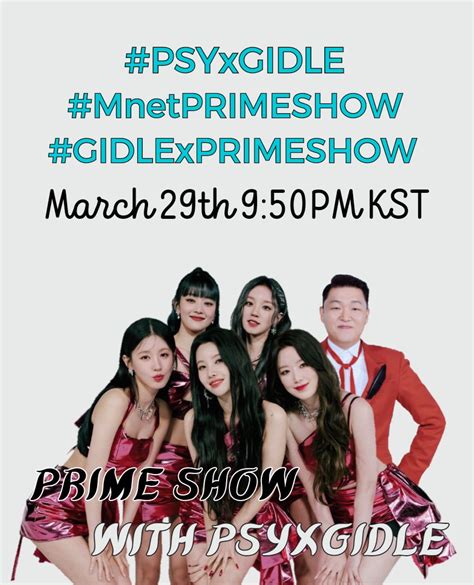 G I DLE Charts On Twitter MNET PRIME SHOW Later Today At 10PM