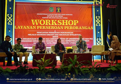 Kadiv Yankum Kanwil Kemenkumham Malut Resmi Menutup Workshop Layanan