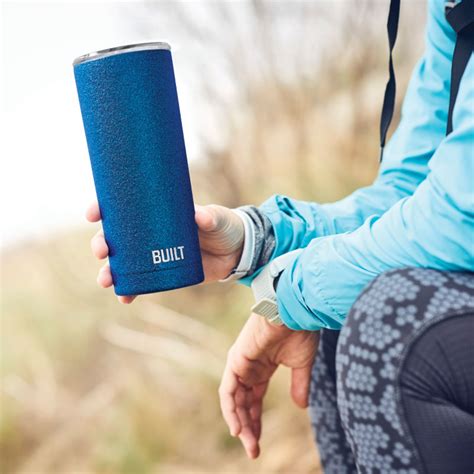 Built 20 Ounce Double Wall Stainless Steel Tumbler In Royal Blue