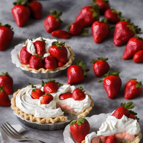 Dandans Strawberry Cream Pie Recipe