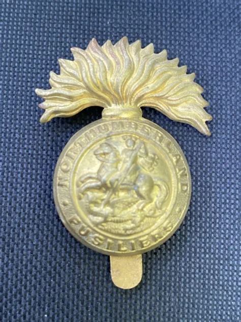 Northumberland Fusiliers Cap Badge £1200 Picclick Uk