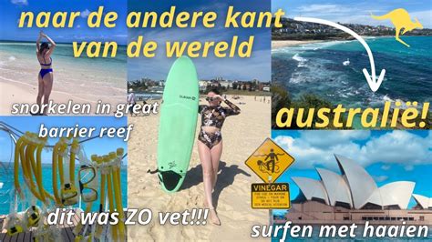 OP VAKANTIE NAAR AUSTRALIË leren surfen kamperen heel veel wilde